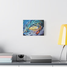 Load image into Gallery viewer, Liquid Sunshine | Satin Canvas Print of Original Acrylic
