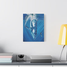 Load image into Gallery viewer, Diving Deep | Satin Canvas