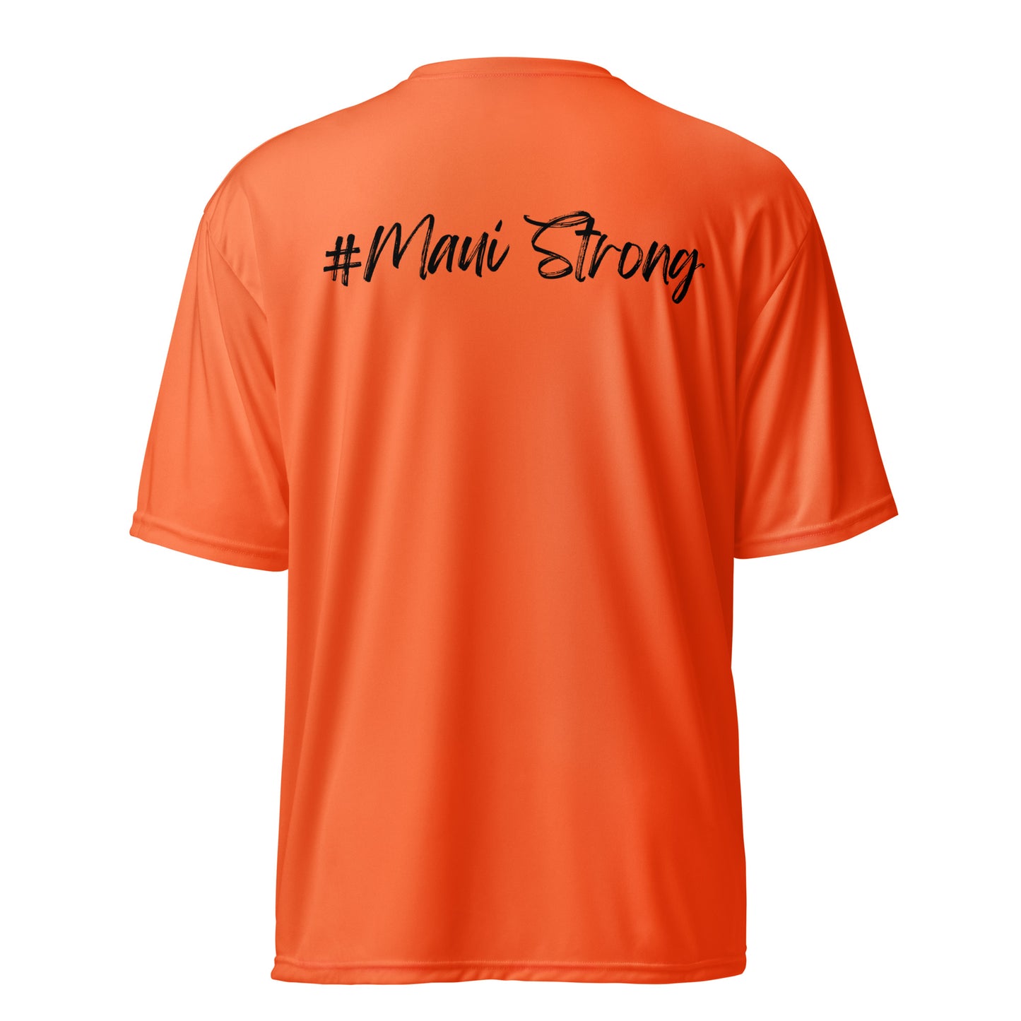 Unisex performance crew neck t-shirt Maui Banyan Tree