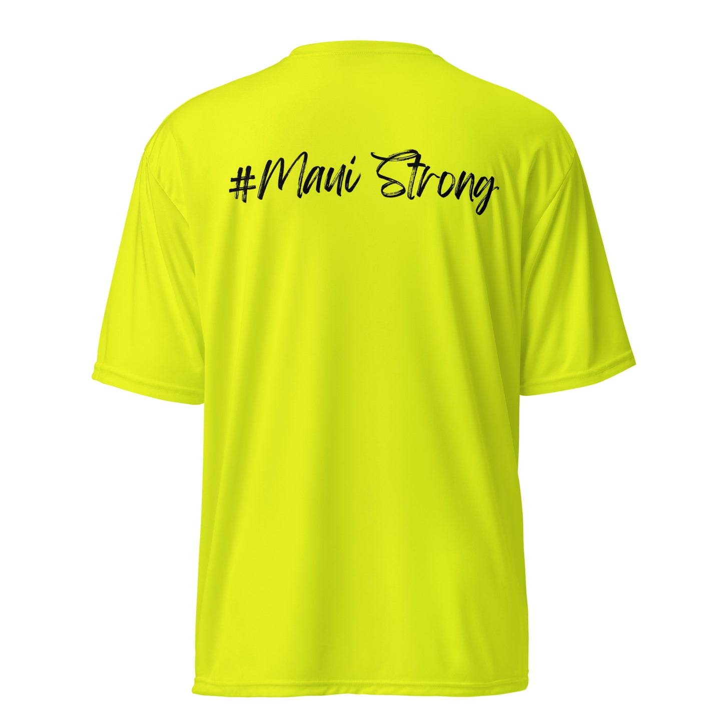 Unisex performance crew neck t-shirt Maui Banyan Tree
