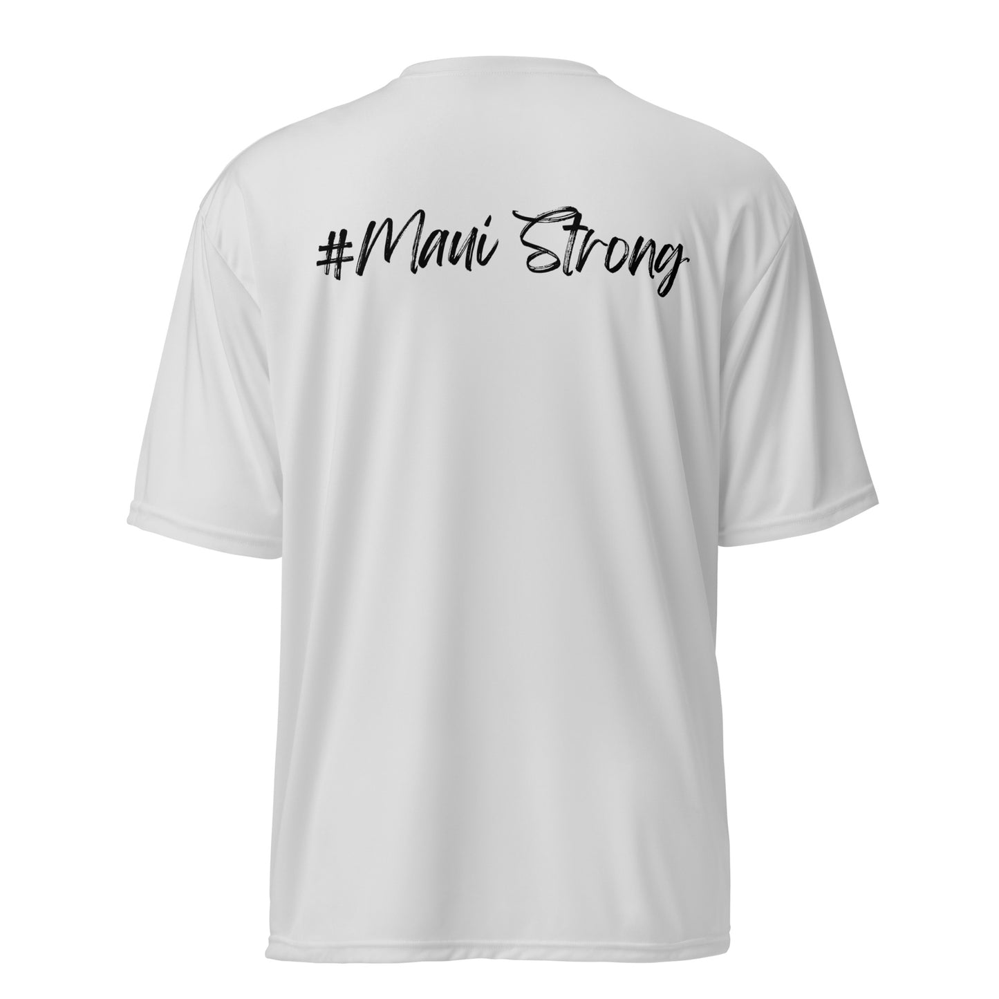 Unisex performance crew neck t-shirt Maui Banyan Tree