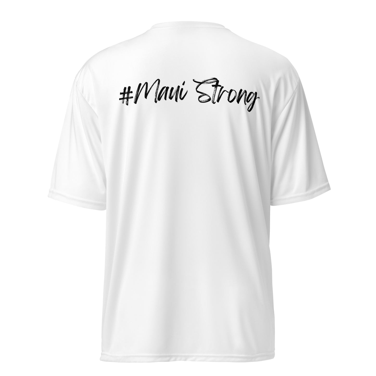 Unisex performance crew neck t-shirt Maui Banyan Tree