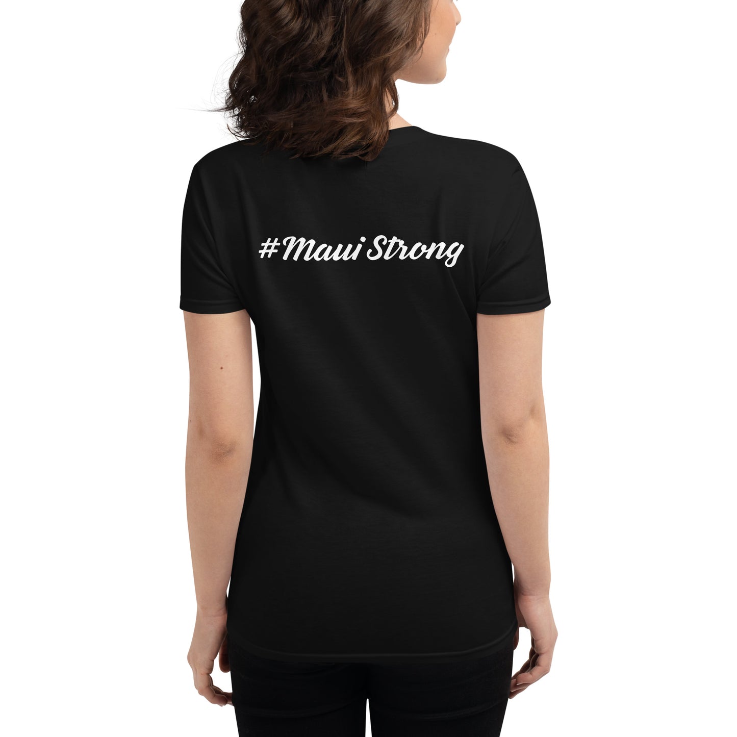 Women's short sleeve t-shirt with Banyan Tree