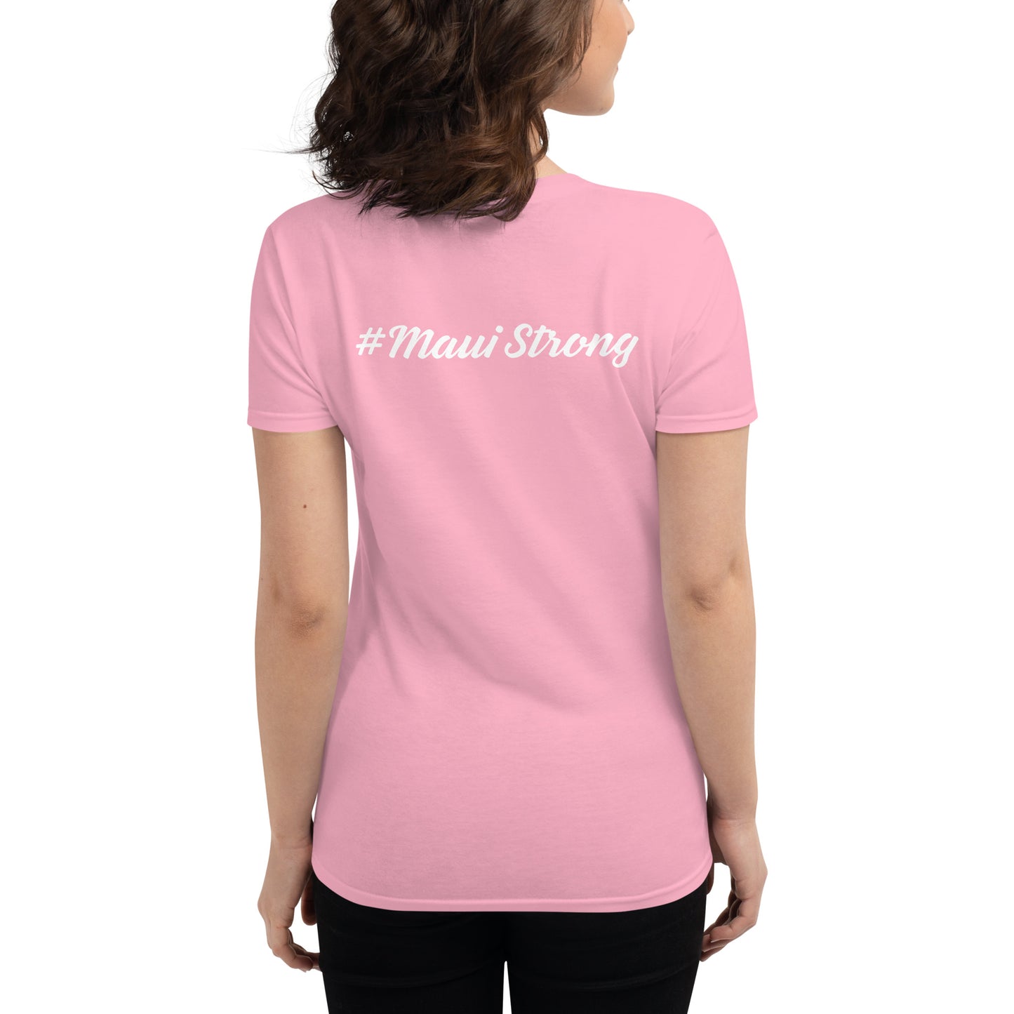 Women's short sleeve t-shirt with Banyan Tree