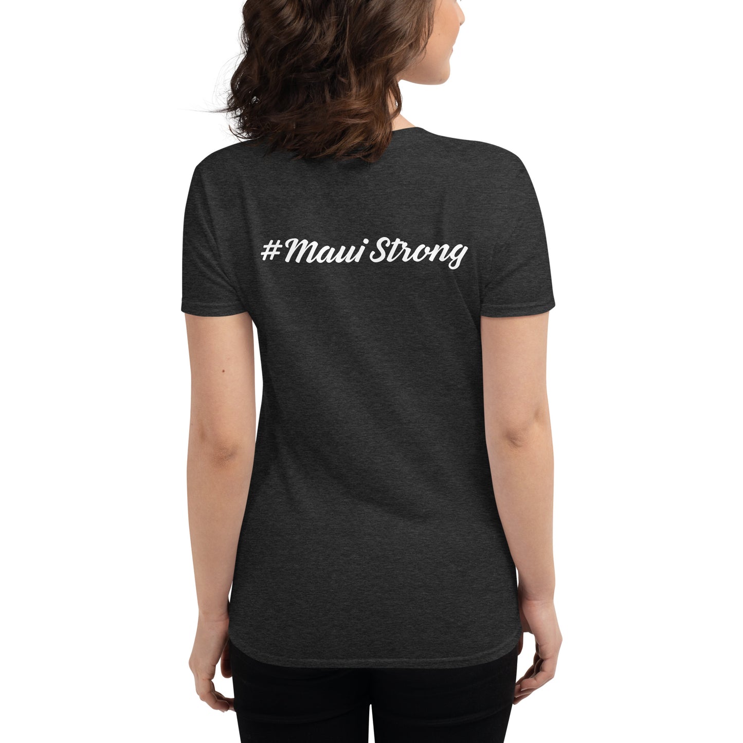 Women's short sleeve t-shirt with Banyan Tree