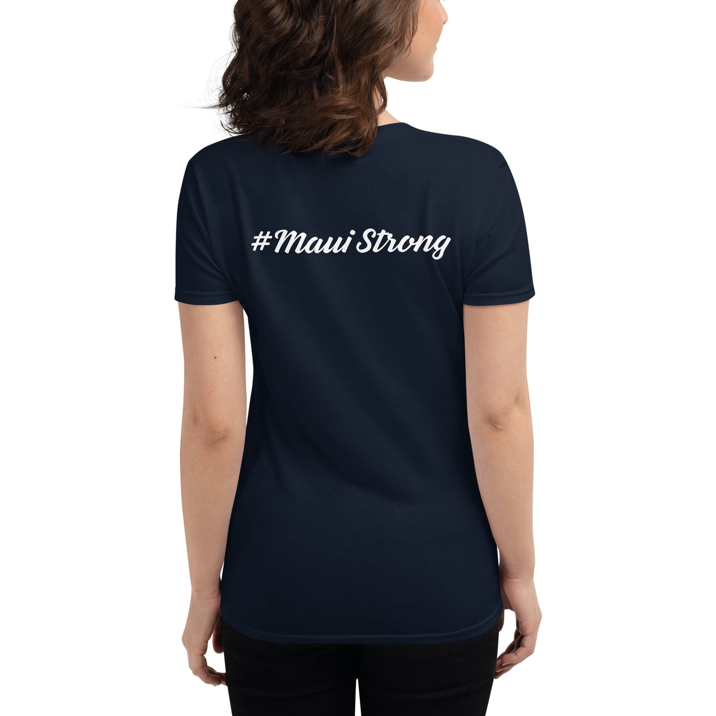 Women's short sleeve t-shirt with Banyan Tree