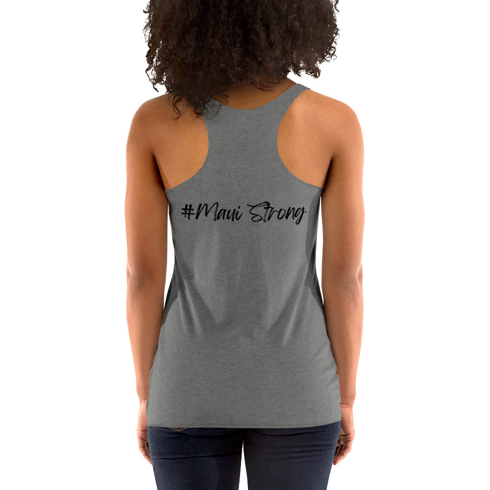 Women's Racerback Tank Maui Banyan Tree