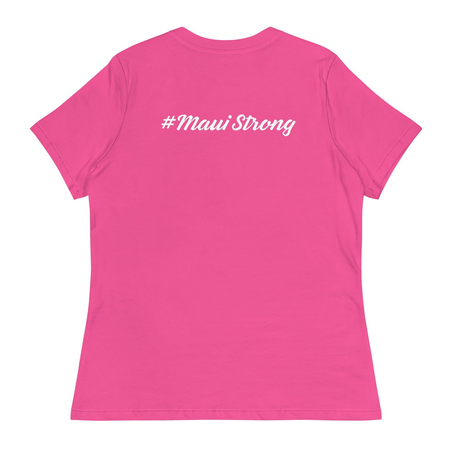 Women's Relaxed T-Shirt with Maui Banyan Tree