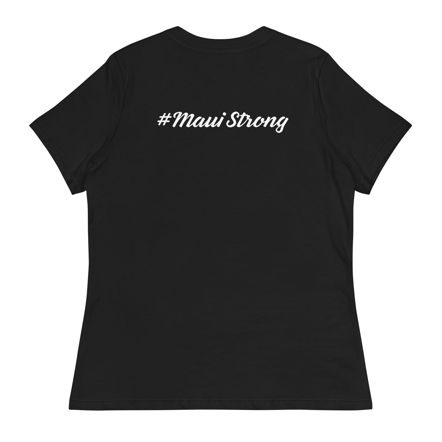 Women's Relaxed T-Shirt with Maui Banyan Tree