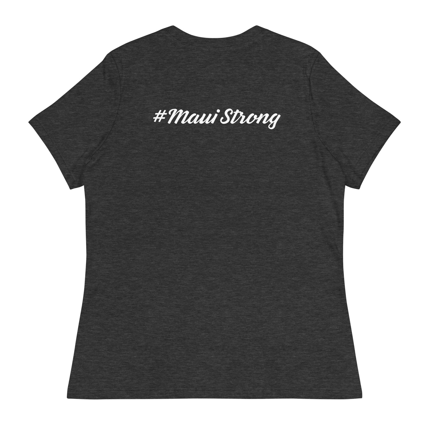 Women's Relaxed T-Shirt with Maui Banyan Tree