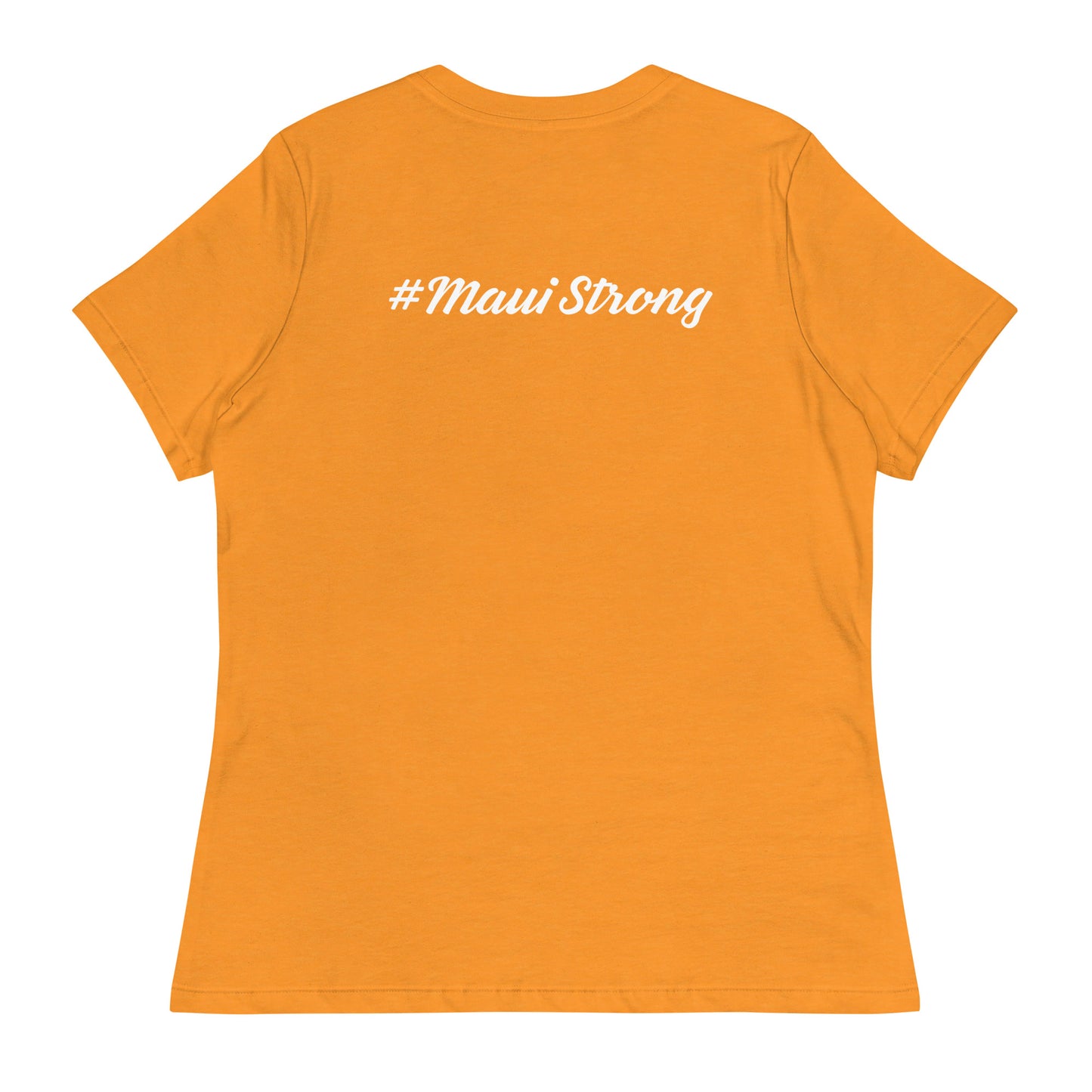 Women's Relaxed T-Shirt with Maui Banyan Tree