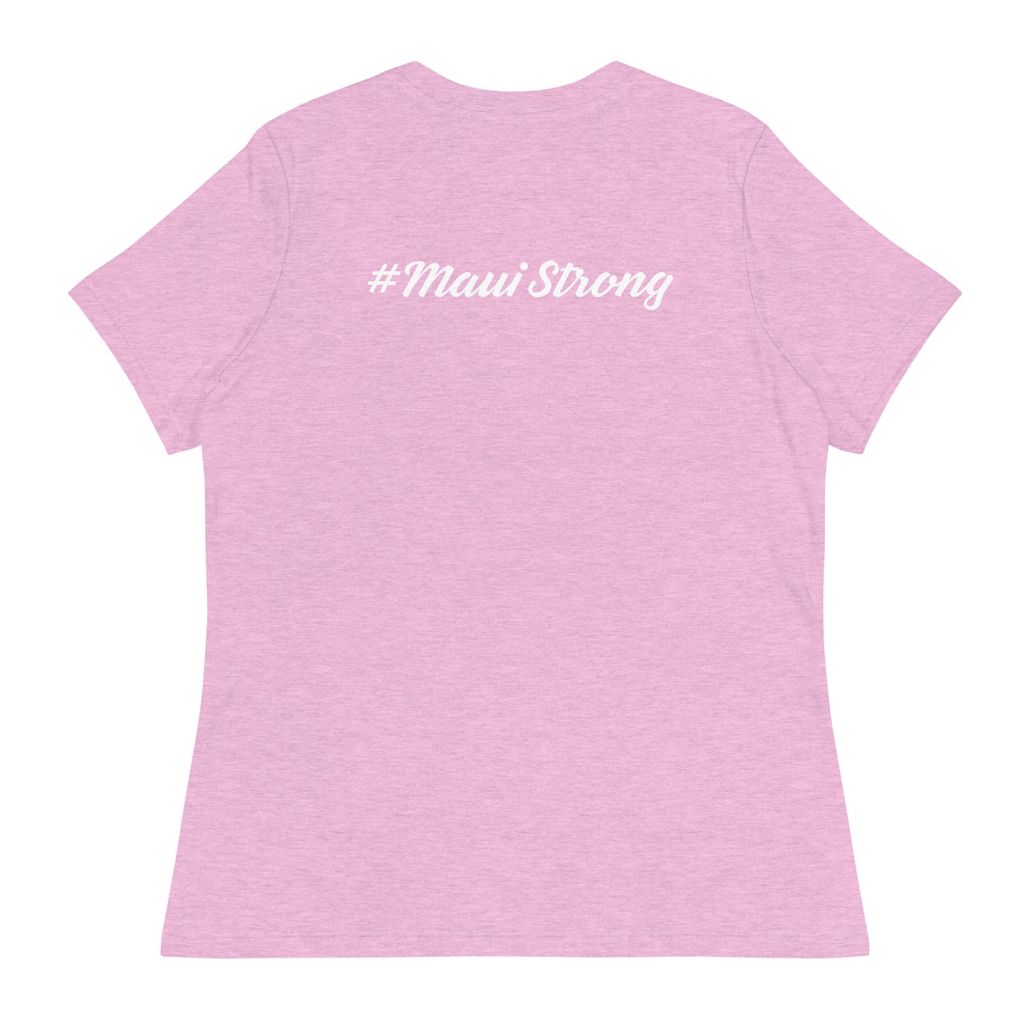 Women's Relaxed T-Shirt with Maui Banyan Tree