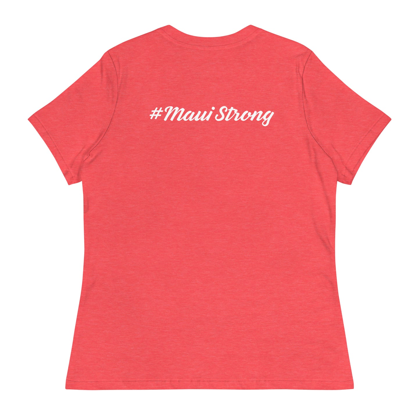 Women's Relaxed T-Shirt with Maui Banyan Tree