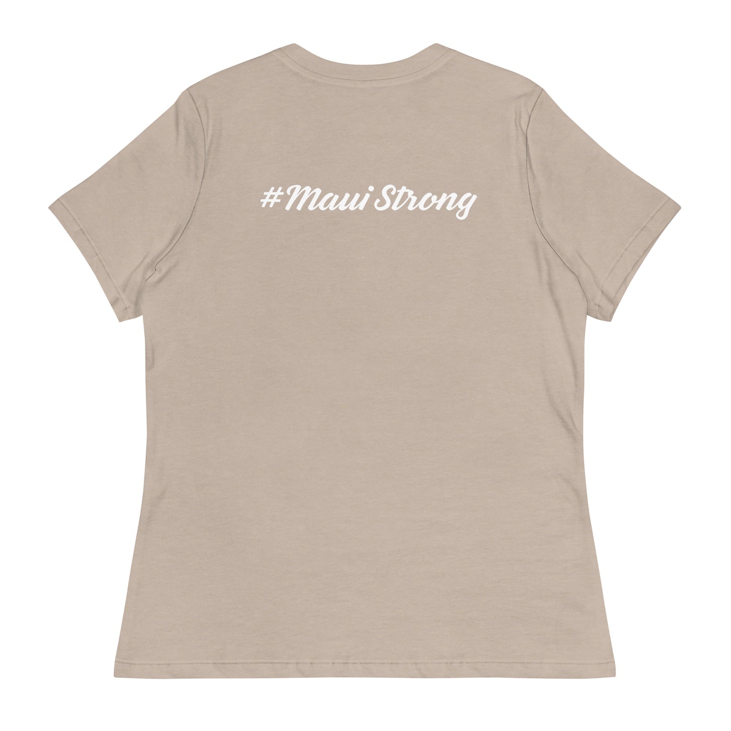 Women's Relaxed T-Shirt with Maui Banyan Tree