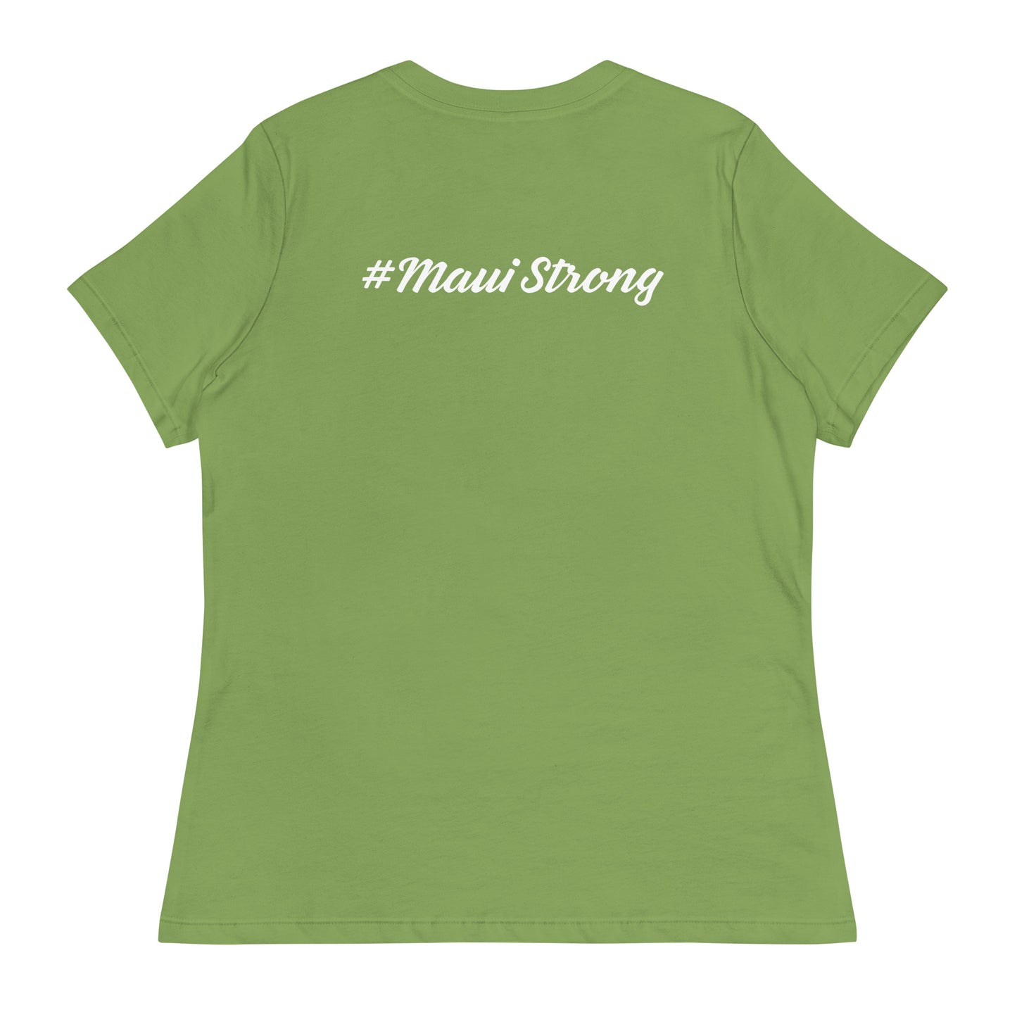 Women's Relaxed T-Shirt with Maui Banyan Tree