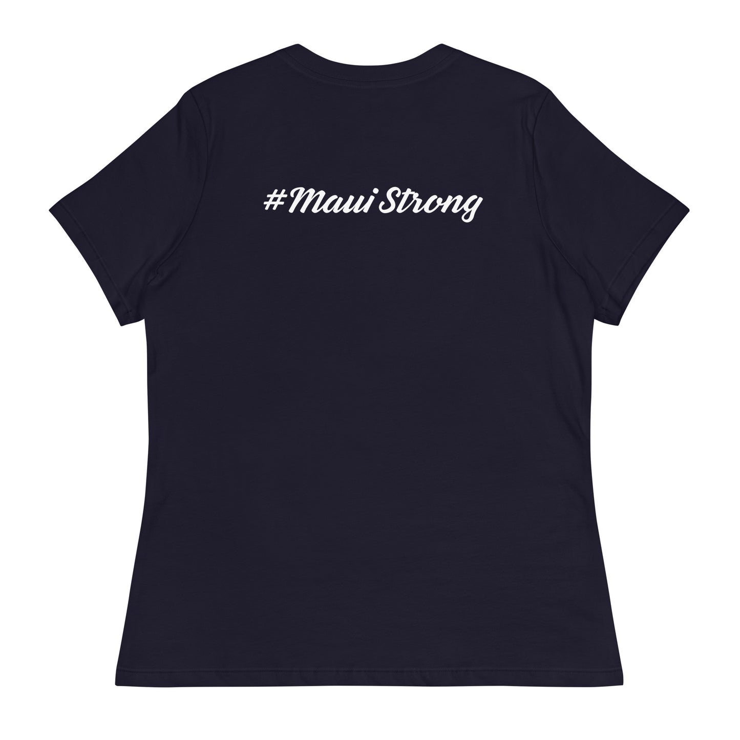Women's Relaxed T-Shirt with Maui Banyan Tree