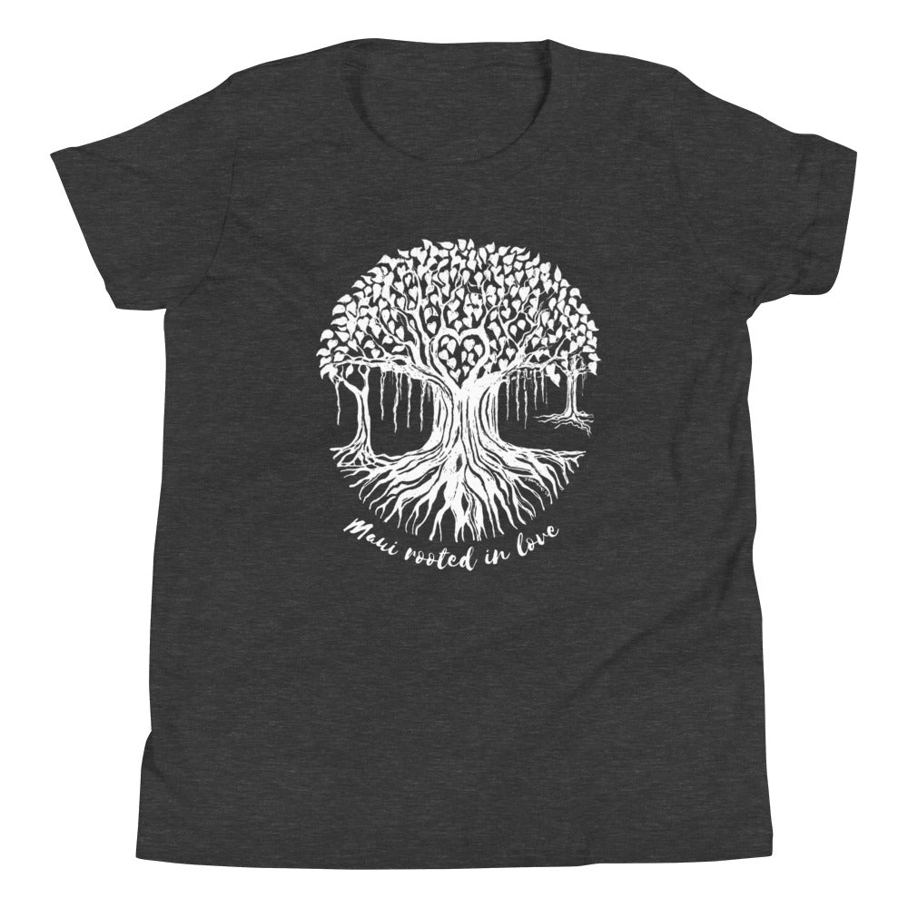 Youth Short Sleeve T-Shirt Maui Banyan Tree
