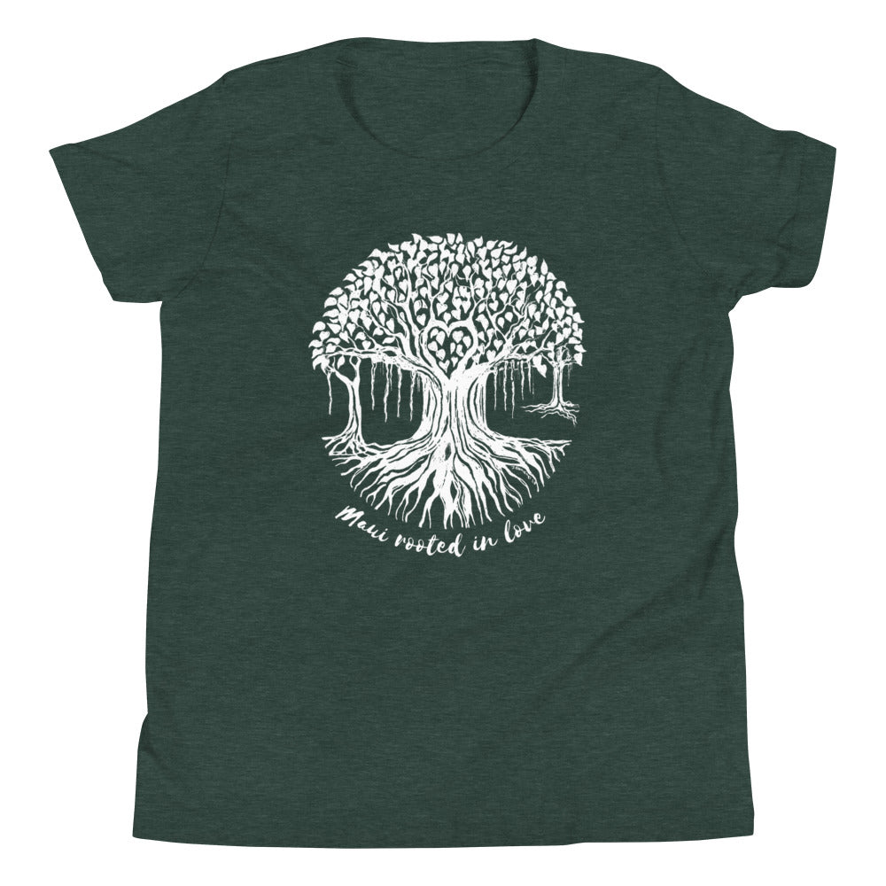 Youth Short Sleeve T-Shirt Maui Banyan Tree