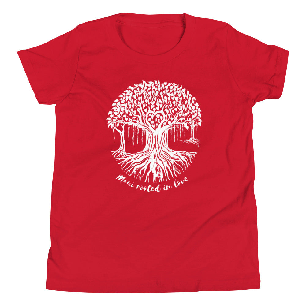 Youth Short Sleeve T-Shirt Maui Banyan Tree