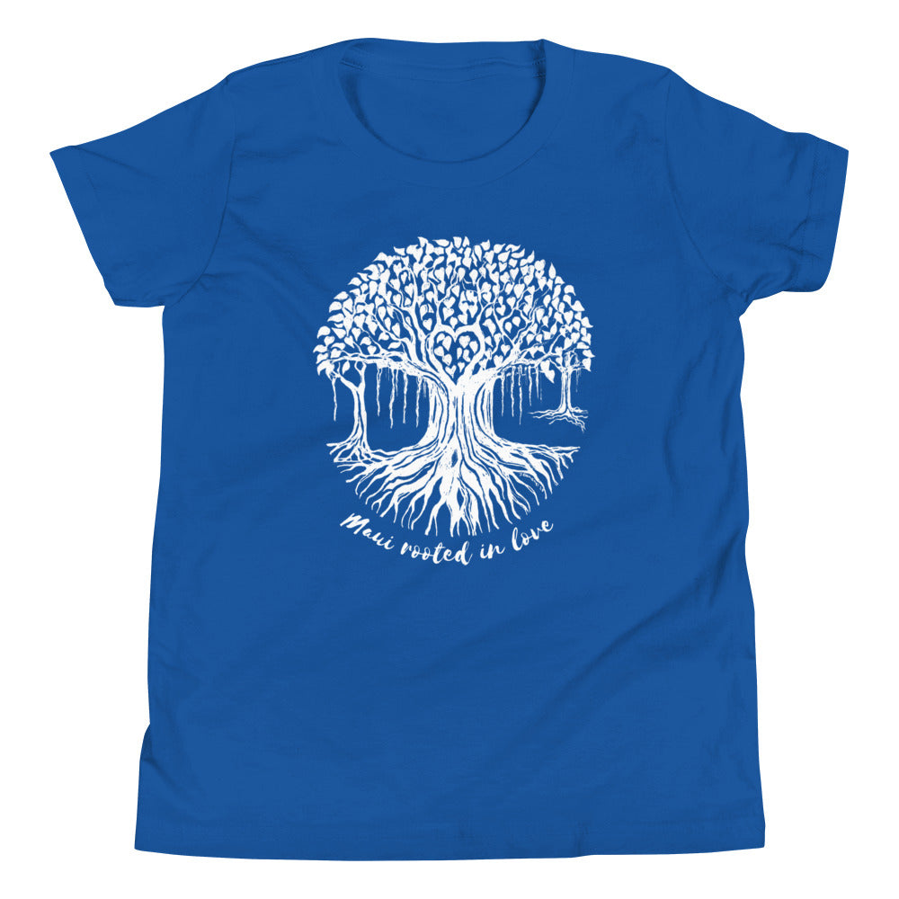 Youth Short Sleeve T-Shirt Maui Banyan Tree
