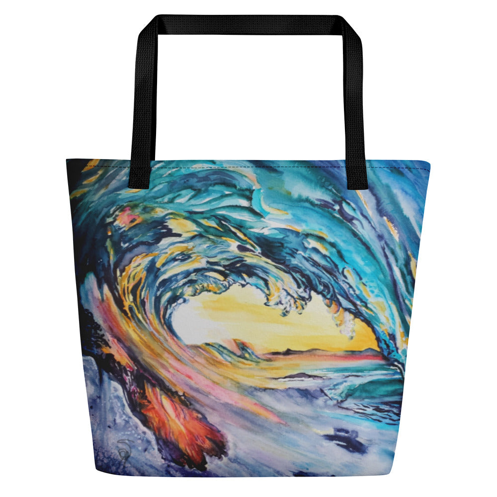 Beach Bag in Liquid Sunshine