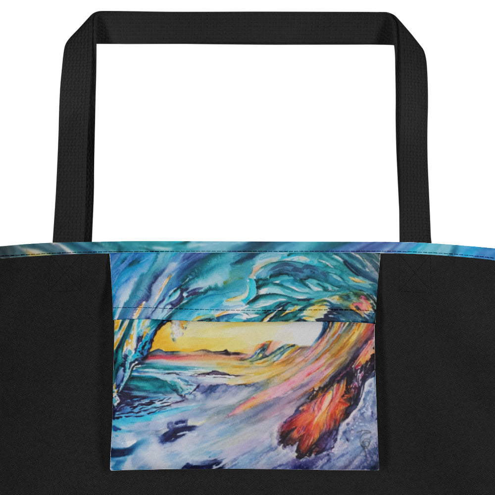 Beach Bag in Liquid Sunshine