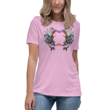 Load image into Gallery viewer, Women's Relaxed T-Shirt Hummingbirds