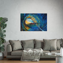 Load image into Gallery viewer, Kasey&#39;s Wave | Fine Art Print of Original Watercolor
