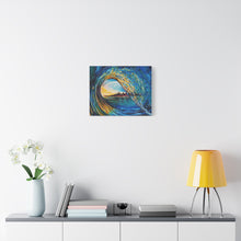Load image into Gallery viewer, Kasey&#39;s Wave | Canvas Print of Original Watercolor
