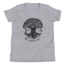 Load image into Gallery viewer, Youth Short Sleeve T-Shirt Maui Banyan Tree Blk Logo
