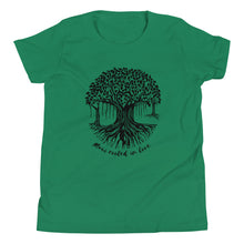 Load image into Gallery viewer, Youth Short Sleeve T-Shirt Maui Banyan Tree Blk Logo
