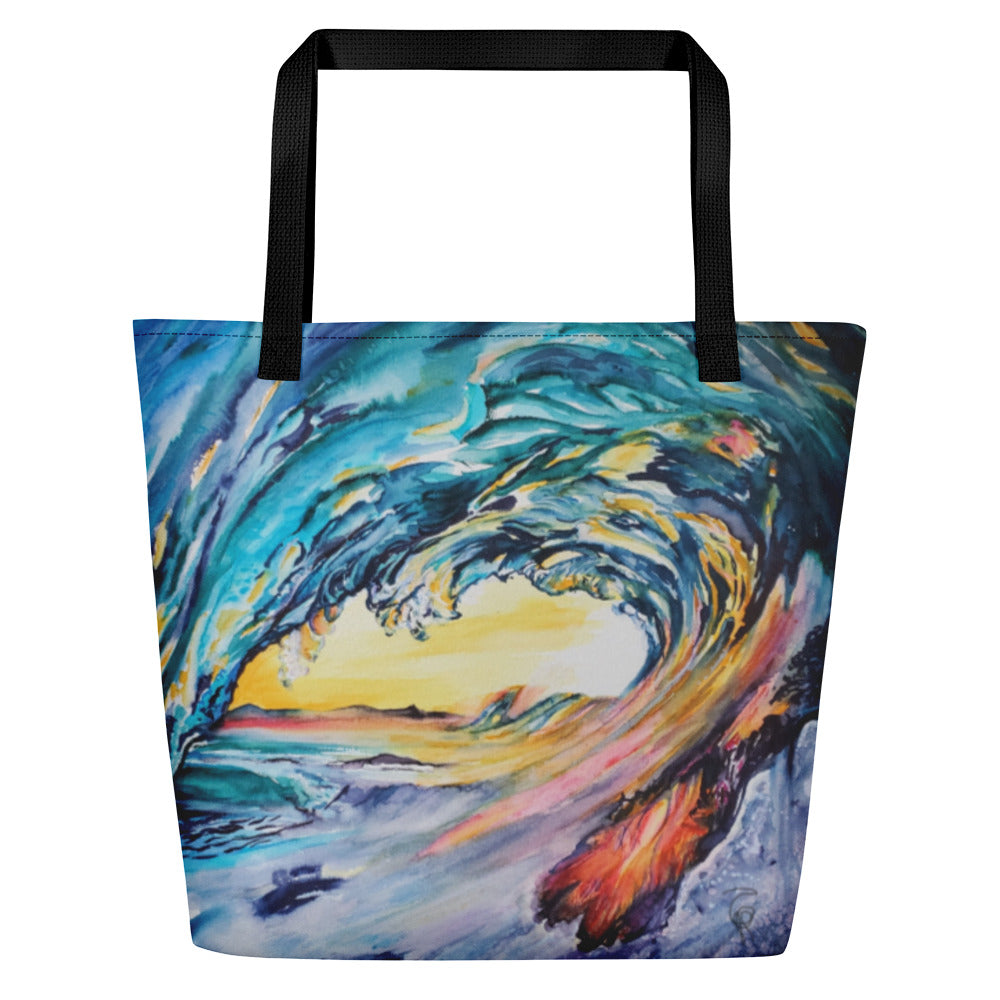 Beach Bag in Liquid Sunshine